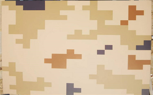 天水荒漠迷彩漆喷涂